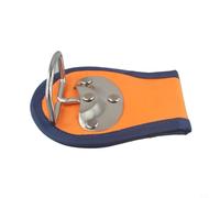 Support de marteau en tissu Oxford 125 x 100 mm pour ceinture à outils - Support de maillet fixe à insertion rapide compatible avec griffe pour marteau (orange)