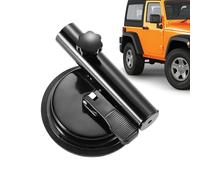Support de mât de drapeau avec ventouse pour camping-car, support de mât de drapeau pour véhicules, support noir sans perçage, support de drapeau pour remorque de voiture, camion, voyageur