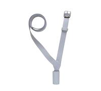 Support de mât de drapeau en cuir blanc, sangle d'épaule gauche et droite pour porte-drapeau, bande de marche de cérémonie, garde d'honneur, sangle réglable en cuir véritable, blanc, taille unique