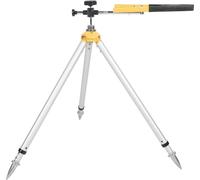 Support de mât de prisme pour station totale, hauteur rétractable 62?88cm, alliage d'aluminium, mini-tour ajustable, règle, pince et support