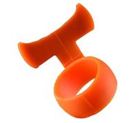 Support de médiator souple, poignée de guitare anti-chute, silicone antidérapant avec ajustement flexible, ensemble d'accessoires de jeu ergonomiques, aide à la guitare au design compact, accessoire u