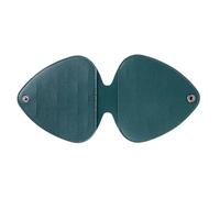 Support de médiators de guitare | Clip de rangement pour médiators de guitare acoustique - Sac de médiators de guitare en cuir PU, sac d'accessoires de guitare portable, Vert, Consulte la descripción