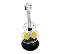 Support de médiators de guitare - Construction de forme épaisse, guitare incurvée, accessoires de rangement pratiques, solution de rangement élégante | Convient pour la salle de musique à domicile, la