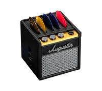 Support de médiators pour amplificateur, étui pour médiators de guitare avec impression 3D, pour musiciens, rock and roll, lui, mari, petit ami, adolescents, Augustin, Refer to description, Unisexe