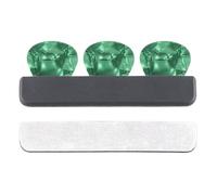 Support de médiators pour guitare, organiseur de médiators - Facile à coller pour guitares électriques acoustiques - Basse - Ukulélé - Le design spécial rainuré du support offre de la place pour la