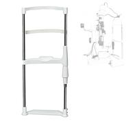 Support de menton de levage d'optométrie avec débattement de 95 mm, support frontal for entraînement de la vision, hauteur de base à repos 260-355 mm, bouton réglable for l'alignement