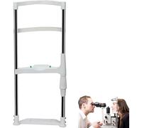 Support de Menton de Levage d'optométrie, Support Frontal d'entraînement de Vision, mentonnière Optique avec Bouton de réglage de la Hauteur, Distance de Levage 0-95 mm