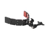 Support de Menton pour Casque de Moto, 3 Sections Détachables, Double Face, Rotation à 360 Degrés pour Caméra d'action