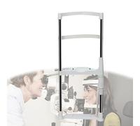 Support de menton pour examen des yeux, distance de levage réglable de 0 à 95 mm, distance de la base au menton 265-355 mm, idéal pour les tests de vision et l'ophtalmologie