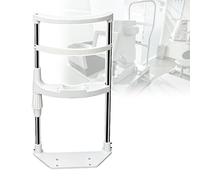 Support de menton réglable, plage de levage de 95 mm, écart entre l'appui-tête de 105 à 200 mm, support d'instrument optique robuste avec réglage manuel for l'optométrie, l'entraînement de la vision