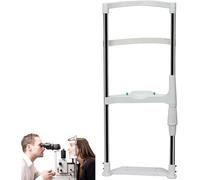 Support De Mentonnière De Levage D’optométrie, Repose-Menton D’Usure Optique avec Bouton De Réglage, Distance De Levage 0-95 Mm Réglable, Matériau Durable Et Antirouille, pour Les Magasins