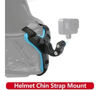 Support de mentonnière pour casque de moto, pour GoPro Hero 13 12 11 10 9 8 DJI Osmo Insta360 SJCAM SJ4000 AKASO, accessoires de caméra d'action