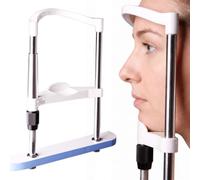 Support de mentonnière pour optométrie, support frontal pour l'entraînement visuel, pour les appareils de test et d'entraînement visuels en magasin d'optique et de ophtalmologie