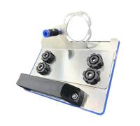 Support de meulage de chanfrein en carrelage - Supports d'angle de précision, guide de coupe à 45 degrés, base de modélisation en métal | Accessoire de rénovation d'outils d'installation