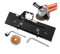 Support de meuleuse d'angle - Support de chanfreinage précis à 45 degrés | Petit outil de chanfrein pour meuleuse d'angle | pour dalles en céramique, marbre, pierre, maison, atelier, garage