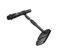 Support de Micro de Table, Support de Microphone de Bureau Résistant aux Rayures et Réglable avec Fente pour Tablette de Téléphone pour Studio d'enregistrement (U Micro Clip)