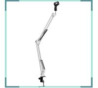 Support de Micro en Acier avec Bras Extensible, Charge Utile de 4 Kg