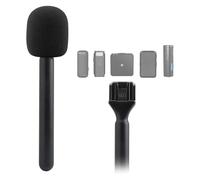 Support de micro portable 2 pièces, support de micro sans fil, poignée d'entretien de microphone portable, bâton de poche pour Lark M1 C1 150 G1 Movo