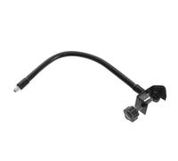 Support de Microphone à Pince, Bras Flexible 25cm, Adaptateur 1/4 | Métal et Plastique, Design D’équerre, Grip Ferme et Réglage Souple, pour Caméra, Smartphone