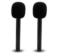Support de Microphone, Adaptateur de Microphone pour Rode Wireless GO II, pour Hollyland Lark 150, Portable, 2 Pièces, avec Mousses Pare-Brise, 56g