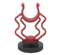 Support de microphone anti-choc - Support de microphone absorbant chocs réglable pour condensateur et reflex numérique | Suport de de caméra réduisant vibrations pour interview