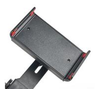 Support de microphone avec double support de téléphone et pince pour tablette pour streaming en direct, enseignement à distance, vidéoconférence et applications de partage de contenu (support de