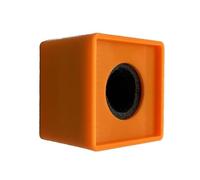 Support de microphone carré en ABS anti-choc, alignement rainuré précis, plusieurs options de couleur, base de bloc de micro