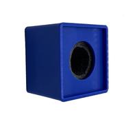 Support de microphone carré en ABS anti-choc, alignement rainuré précis, plusieurs options de couleur, base de bloc de micro