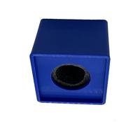 Support de microphone carré en ABS anti-choc, alignement rainuré précis, plusieurs options de couleur, support de micro ABS
