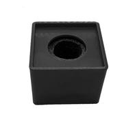 Support de microphone carré - En plastique ABS - Anti-chute - Design ergonomique - Pour enregistrer des accessoires de microphone de finition mate