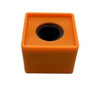 Support de microphone carré - En plastique ABS - Anti-chute - Design ergonomique - Pour enregistrer des accessoires de microphone de finition mate
