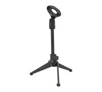 Support de Microphone de Bureau Zunate, Mini, Portable, Réglable, Noir, en Plastiques, Trépied Pliable Détachable, pour le Chant de Diffusion en Direct