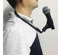 Support de microphone de cou (verrouillage) tour de magie professionnel réglable Magia Holder Magician Stage Accessoires Illusion Gimmick Fun