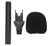 Support de microphone d'interview SustVita avec système de pince à sabot froid, un bâton portatif léger de 46 g pour émetteurs de micro avec filtre anti-pop en mousse pour vlogging