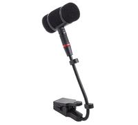 Support de microphone haute résistance pour saxophone - Large compatibilité pour la diffusion en direct de la musique - Enregistrement vocal - Support de microphone