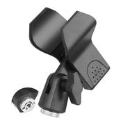 Support de microphone professionnel réglable 3/8" 5/8" 1/4" pour utilisation sur scène Clip de montage antichoc