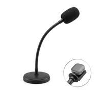 Support de microphone sans fil pour microphone DJI Lavalier | Pour DJI Mic 3/2 Mini 2/2s Rode Wireless GO II/Insta360 Mic Pro, Base lestée, Bras flexible réglable de 30,5 cm