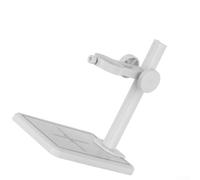 Support de microscope avec hauteur réglable pour un mouvement fluide vers le haut et vers le bas, compatible avec mini microscopes numériques, 3,2 cm (blanc)
