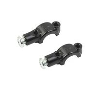 Support de Miroir à Levier Universel, 7/8 ", 22mm, Frein/Embrayage, maître-Cylindre, Support de Serrage, Couvercle de Fixation, siège, boulons M10, Support de Base (Color : Black Mirror B)