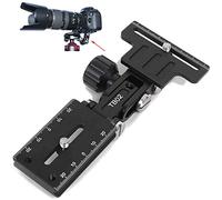 Support de mise au point rétractable à baïonnette, support pliable pour appareil photo et téléobjectif avec plaque à dégagement rapide, compatible avec pince de tête de trépied Arca-Swiss Fit