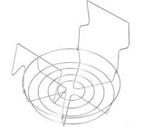 Support de mise en conserve pliable en acier inoxydable avec panier vapeur pour la cuisine pour la cuisine, outil pliable pour organiser et cuire les canettes à la vapeur