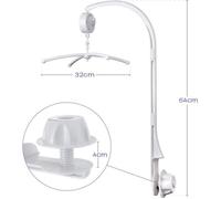 Support de mobile bébé musical de bras + Wind-up Music Box musique confortable pouvoir porter beaucoup robot poupées