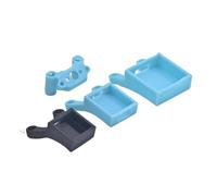 Support de Module GPS imprimé en 3D Compatible avec Le châssis Mark5 du Drone de Course FPV M80 Pro BN Series (GEPRC).(Clear yellow28x28GPS)