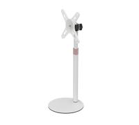 Support de Moniteur 孔距 for Moniteur, autoportant, adapté aux écrans d'ordinateur de 13 à 18 Pouces, réglable en Hauteur(Vesa-White)