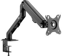 support de moniteur à 1 compartiment avec ressort à gaz 17"-27 "Support de table Bras de moniteur pivotant Inclinable Rotatif VESA 75x75 100x100 2-7kg