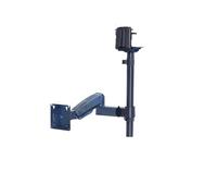 Support de Moniteur à l'envers for Ordinateur, Colonne Suspendue, Support télescopique de Levage for Bureau, sans poinçon, H100