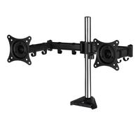 Support de Moniteur - ARCTIC - Z2 Pro (Gen 3) - 2 Écrans VESA 75/100 - Hub USB 4 Ports - Noir