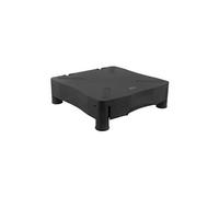 - Support de moniteur avec tiroir - bureau - noir