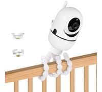 Support de moniteur bébé trépied pour HelloBaby HB65/HB40/HB6550/HB66/HB6339/HB6550 Pro, ANMEATE SM935E, support flexible pour caméra bébé fixez votre appareil photo où vous le souhaitez