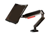 Support de Moniteur Bras mécanique adapté à l'ordinateur, Levage Rotatif, écran Portable en Porte-à-Faux, Support de Trou X1(Black)